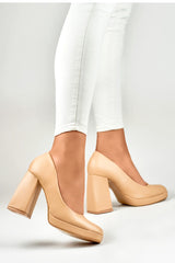 Heel pumps beige / 184640 PRIMO-1