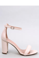 Sandalen met hak zwart / 179942 Inello