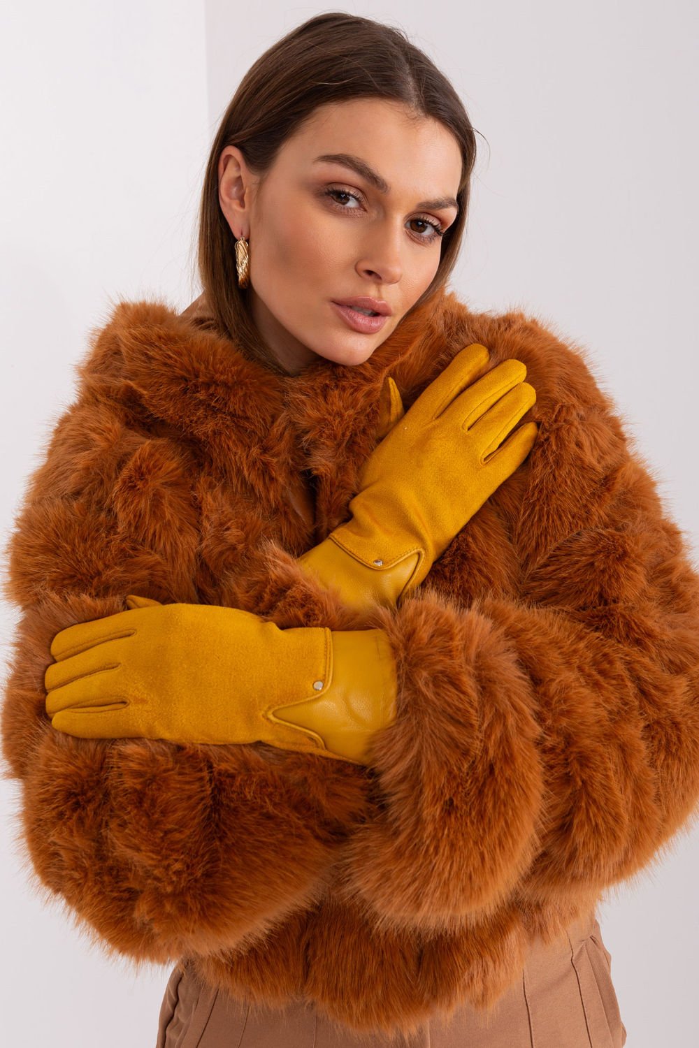 Gloves yellow / 189549 AT-2