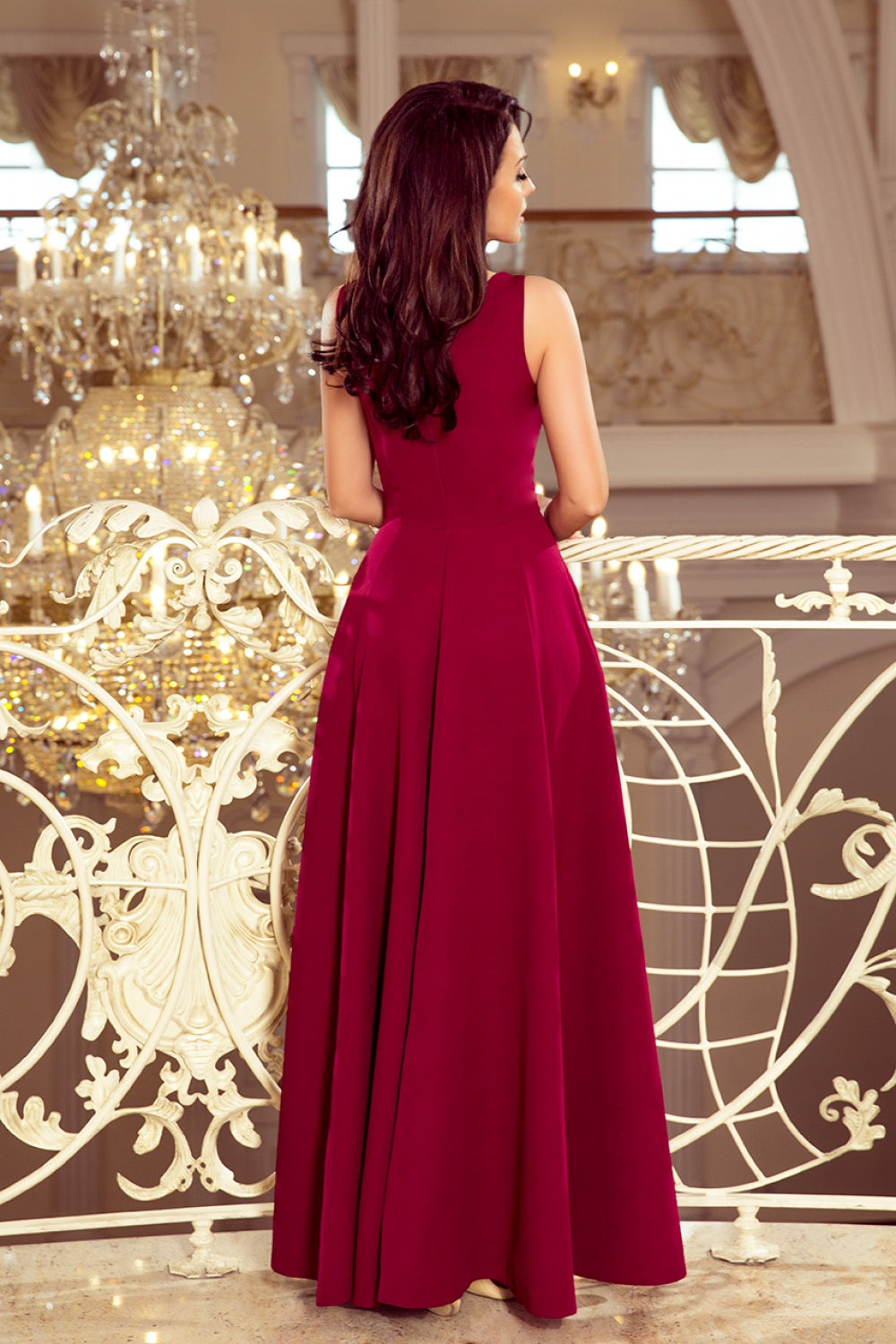 Long dress red /131669 Numoco-2