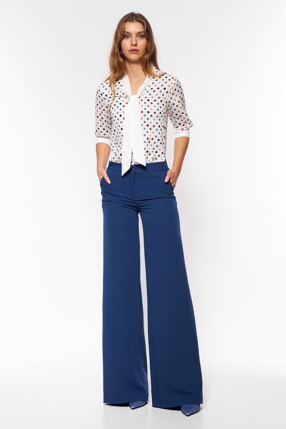 Trousers navy blue / 162975 Nife-1